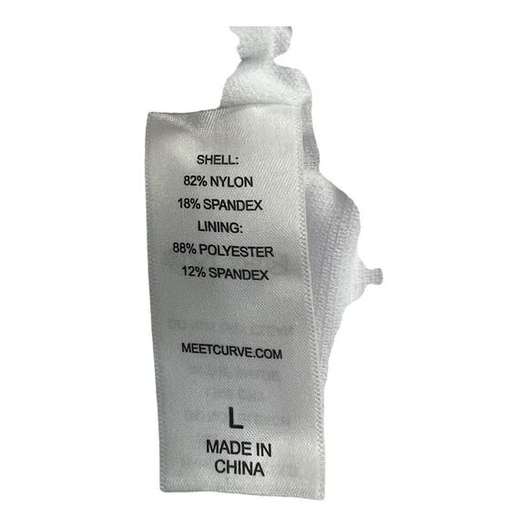 NWT “Meet Curve” Red & White Wrap Fashion Bikini Set Size Large - Picture 9 of 10